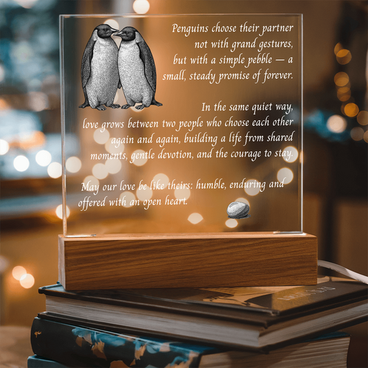 Penguins With A Pebble